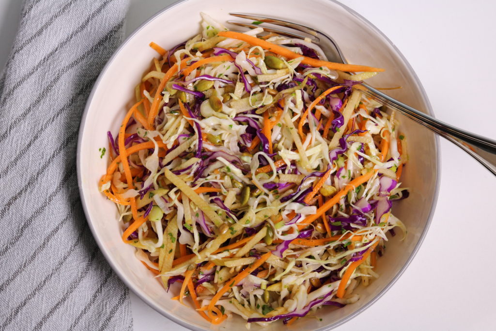 January Detox Slaw - Three Hungry Boys